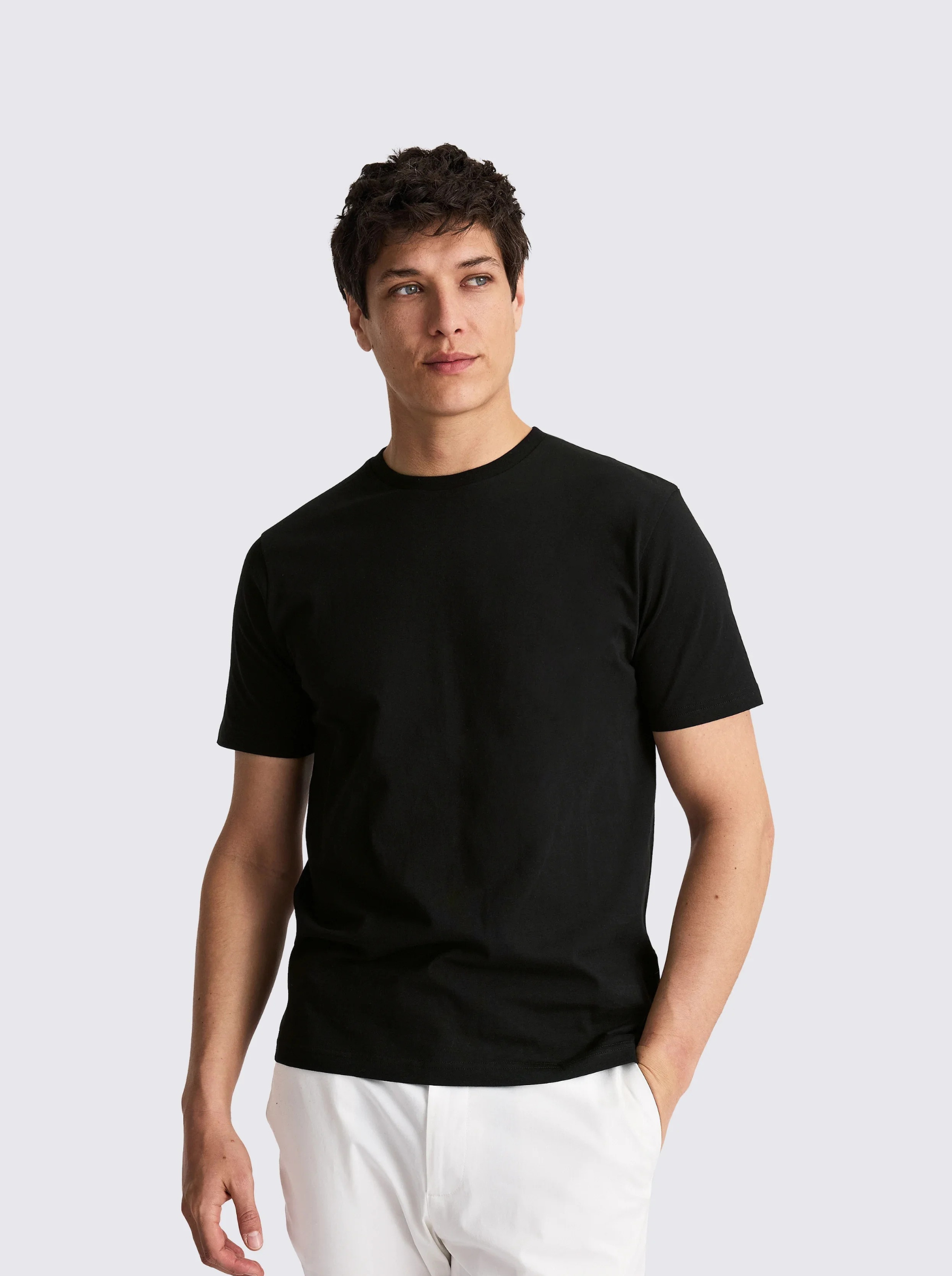 No Fade Black T-Shirt for Men