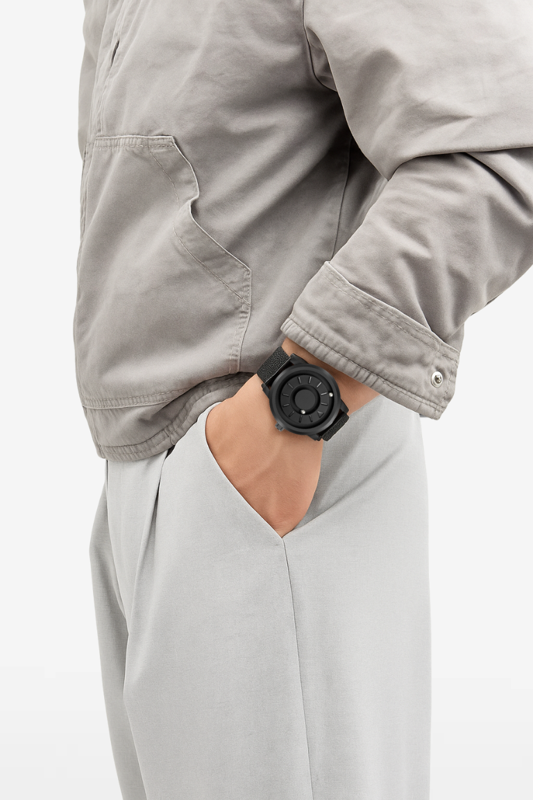 designer black watch men India – BLAKC Swiss Ronda movement