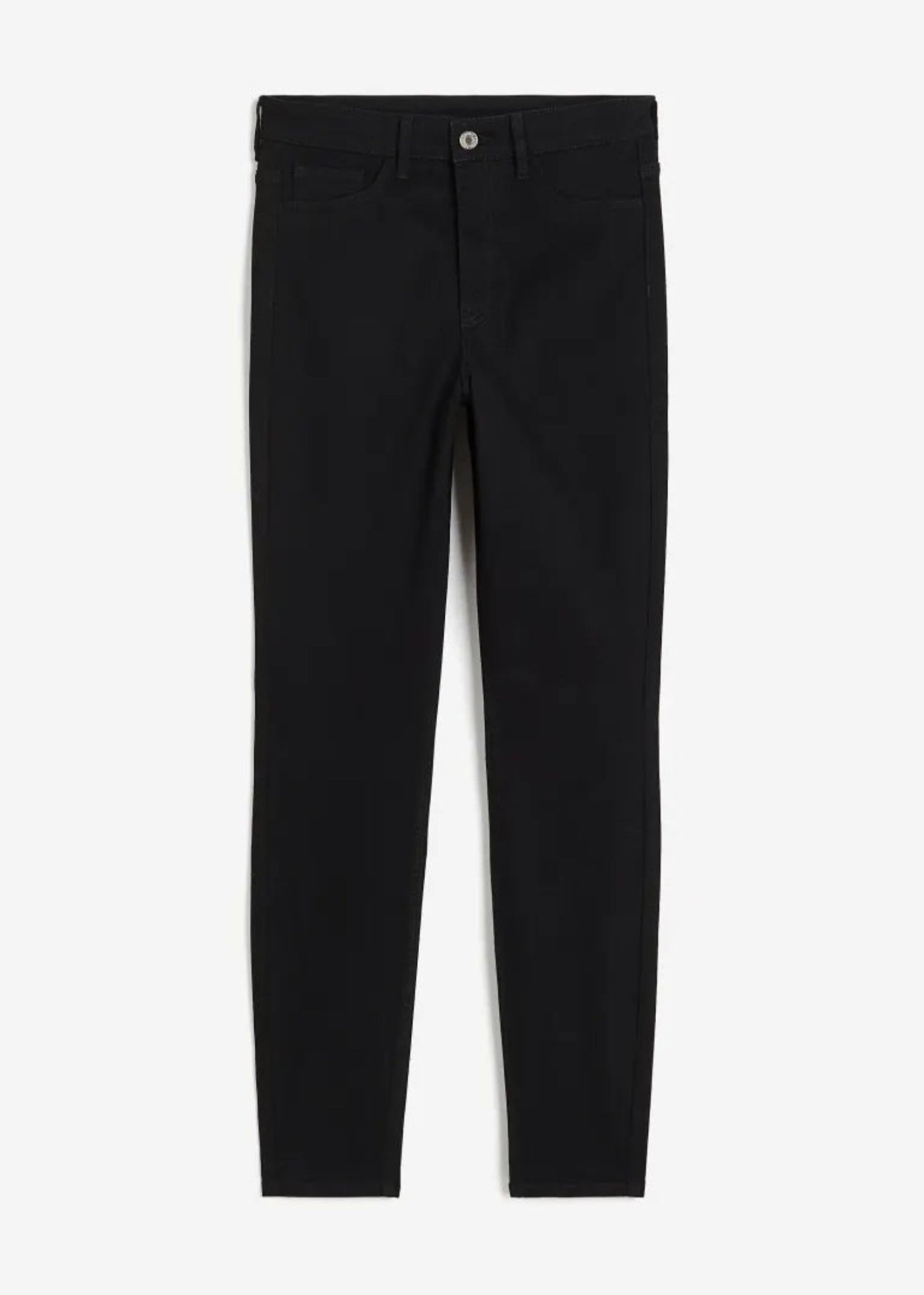 No Fade Black Jeans for Women - Slim Fit Women