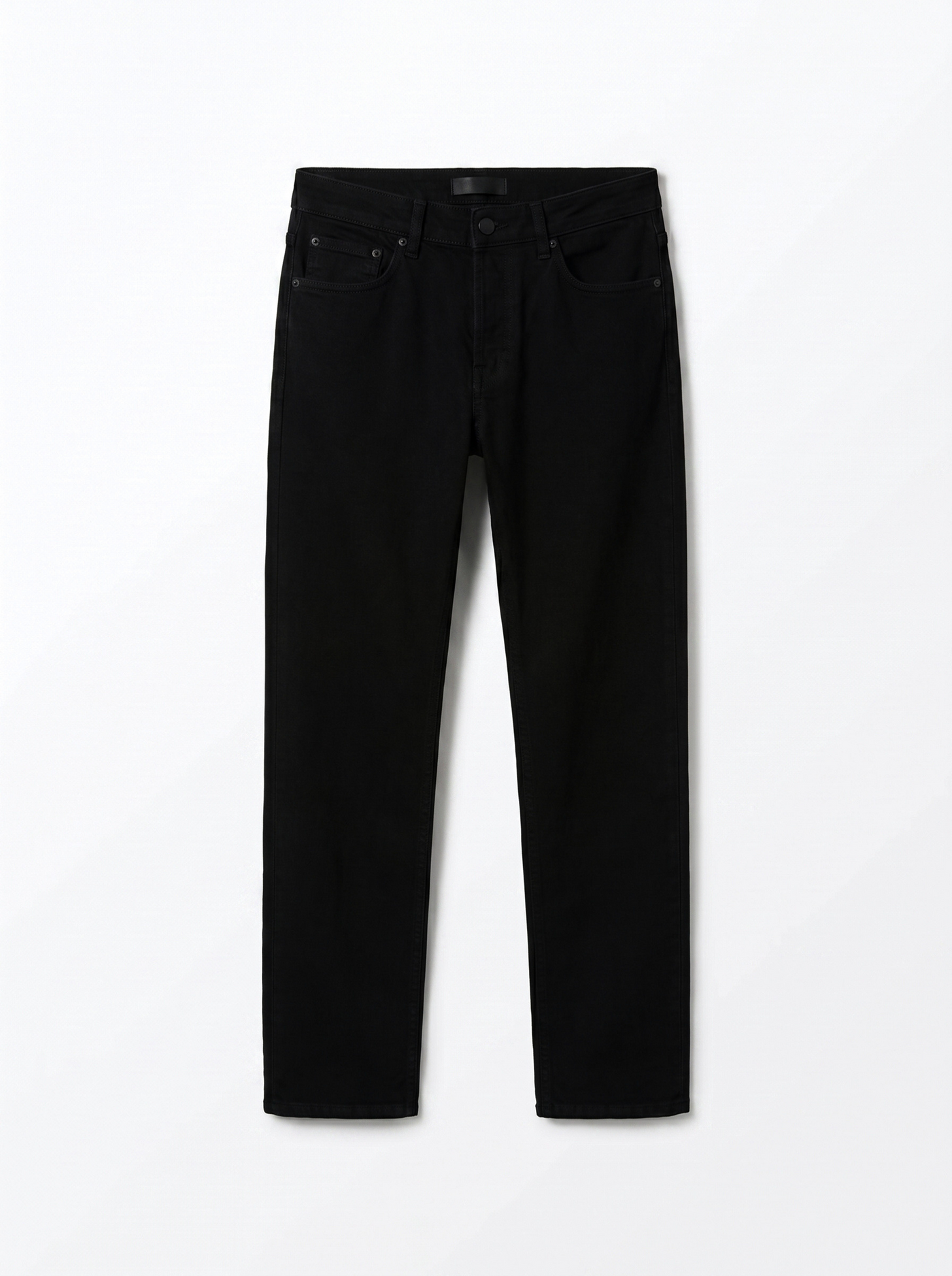 No Fade Black Jeans for Men