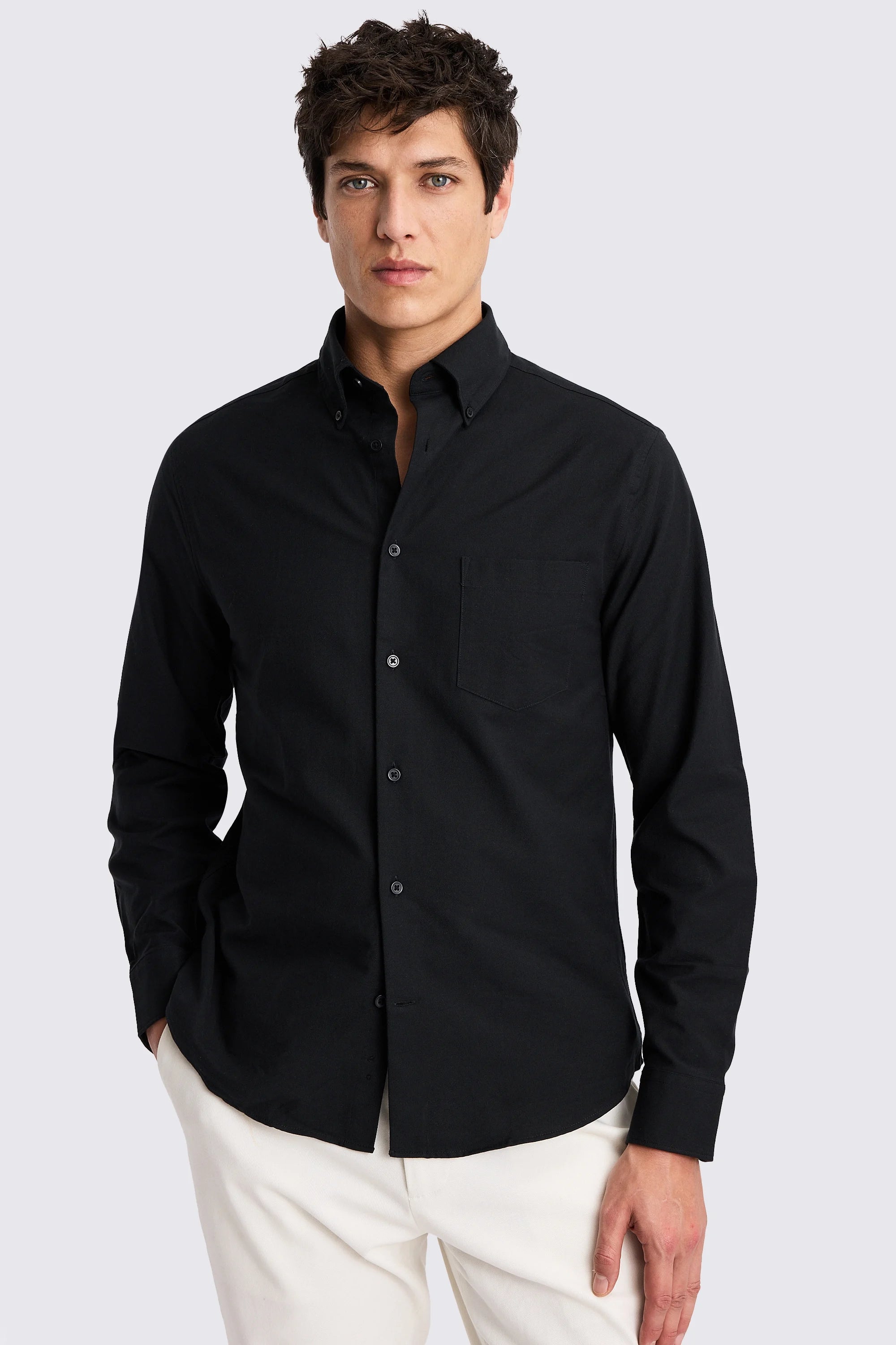 black shirt for men